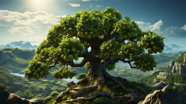 Inteligencia artificial apple tree